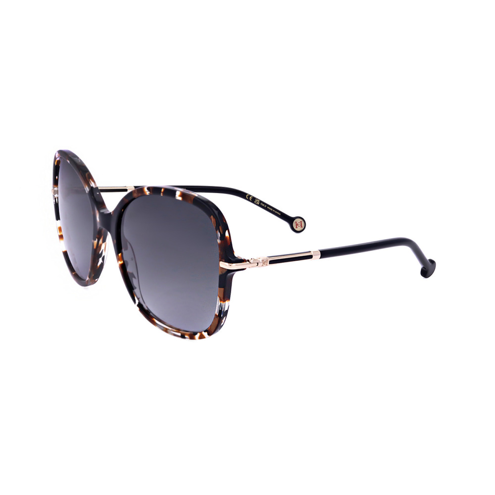 NEW Carolina Herrera HER 0269/S 0XWY9O Black Havana Sunglasses authentic